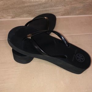 Tory Burch Barely worn flip flops